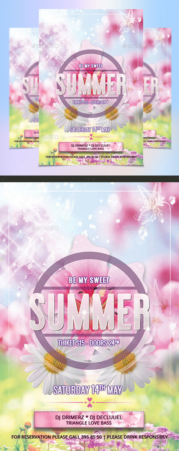 Summer Flyer (Clubs & Parties)