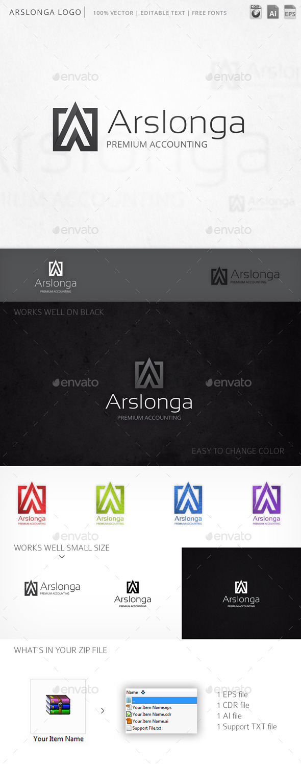 GraphicRiver Arslonga Logo 11017379 GraphicRiver Arslonga Logo 11017379