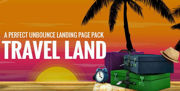 Travel Land - Unbounce Landing Page For Tourism