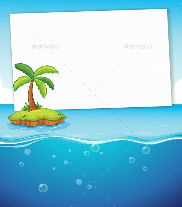 GraphicRiver Ocean and Sign 11021609 GraphicRiver Ocean and Sign 11021609