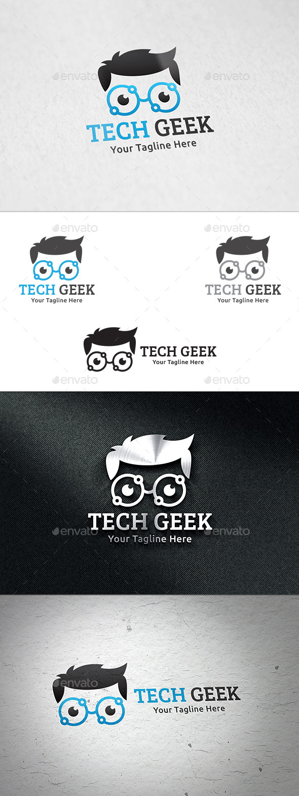 GraphicRiver Tech Geek Logo Template 11022140 GraphicRiver Tech Geek Logo Template 11022140
