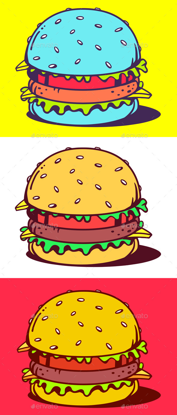 GraphicRiver Classic Burger 11022764 GraphicRiver Classic Burger 11022764