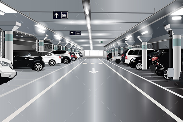 GraphicRiver Underground Parking 11023028 GraphicRiver Underground Parking 11023028