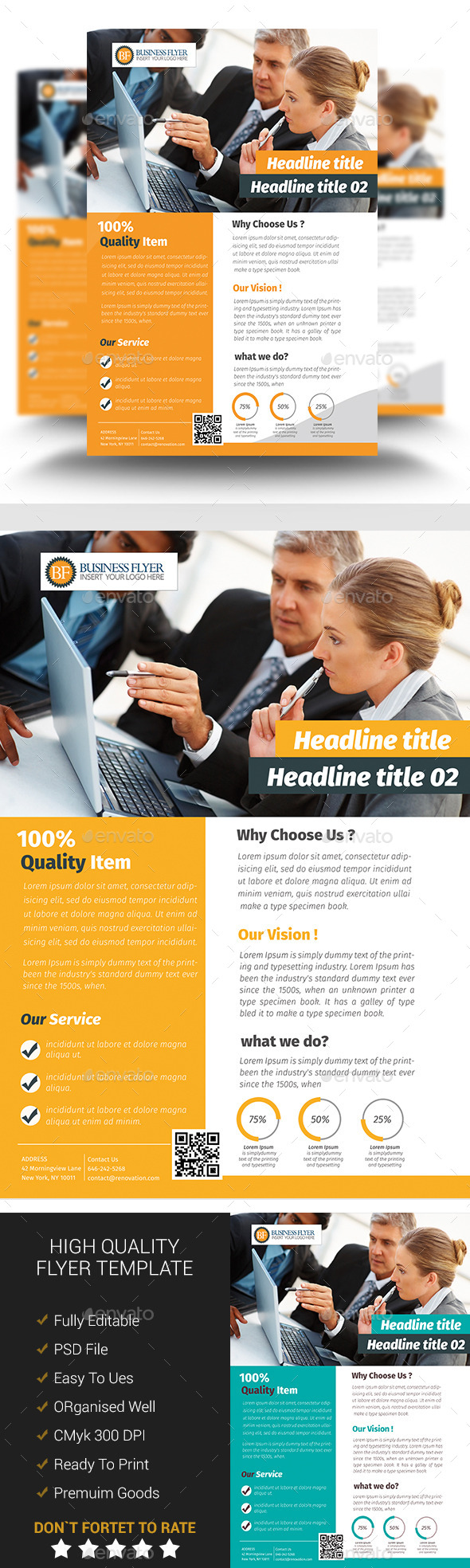 GraphicRiver A4 Corporate Flyer Template 11024675 GraphicRiver A4 Corporate Flyer Template 11024675