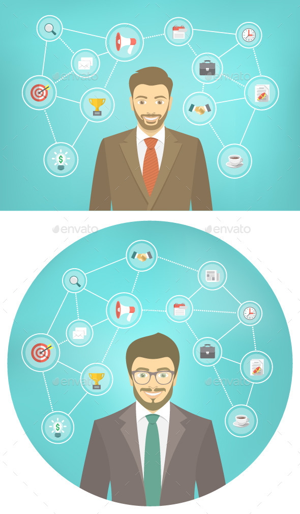 GraphicRiver Modern Businessman Conceptual Infographics 11024917 GraphicRiver Modern Businessman Conceptual Infographics 11024917