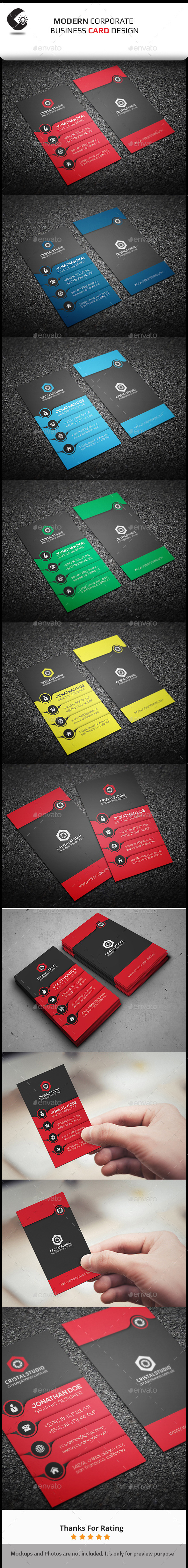 Creative Business Card-Vertical (Creative)