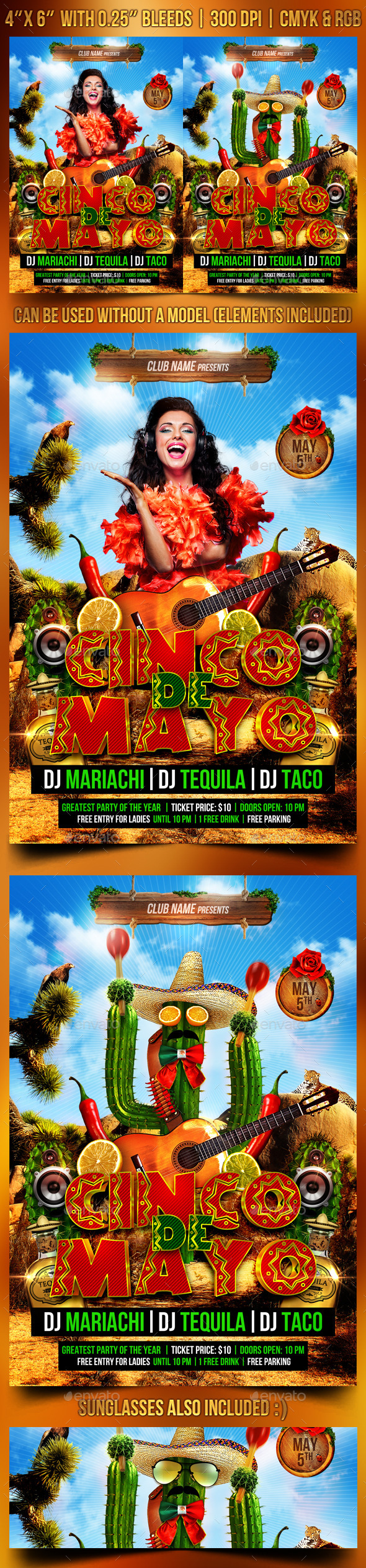 GraphicRiver Cinco de Mayo Flyer Template 11025105 GraphicRiver Cinco de Mayo Flyer Template 11025105