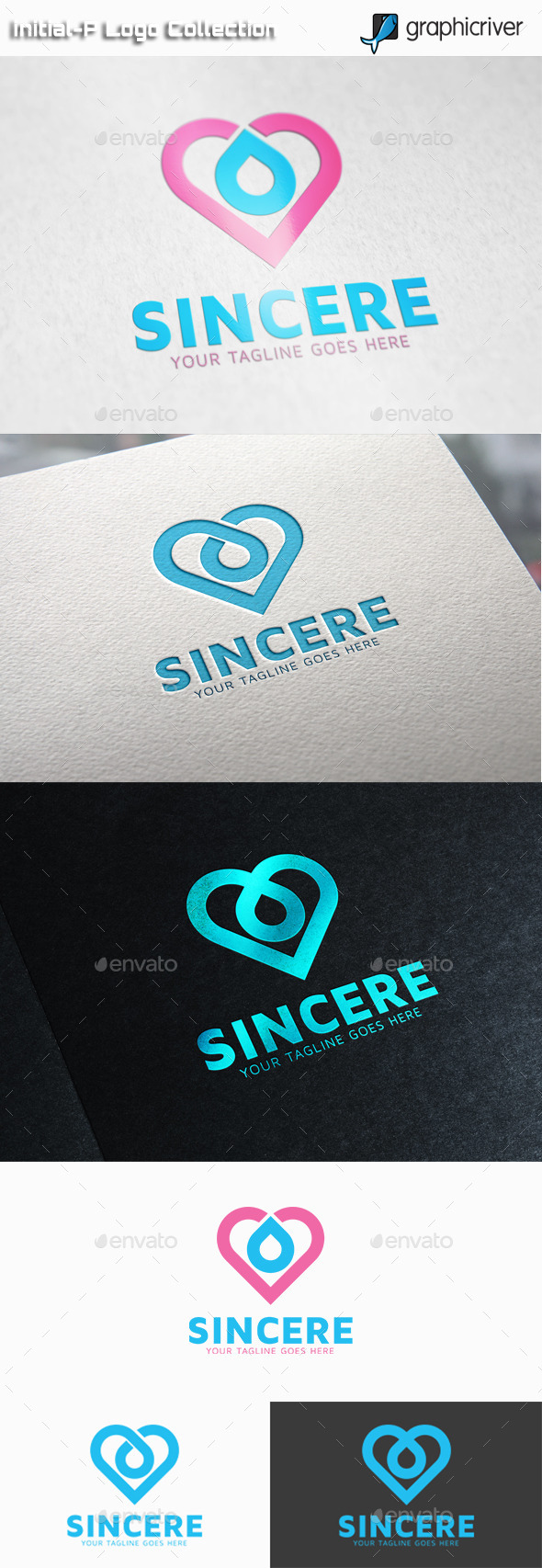 GraphicRiver Sincere Heart Logo 11025949 GraphicRiver Sincere Heart Logo 11025949