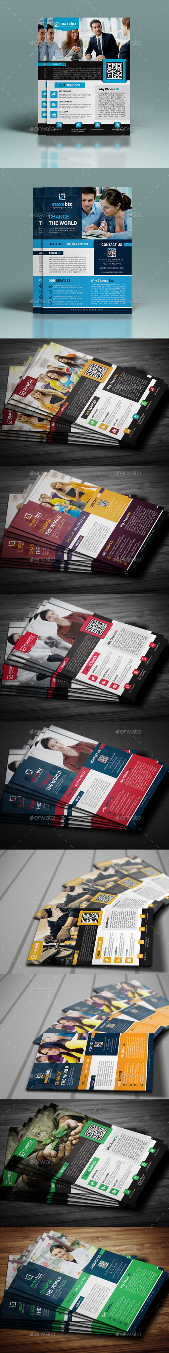 GraphicRiver Corporate Flyer Template Bundle 11026232 GraphicRiver Corporate Flyer Template Bundle 11026232