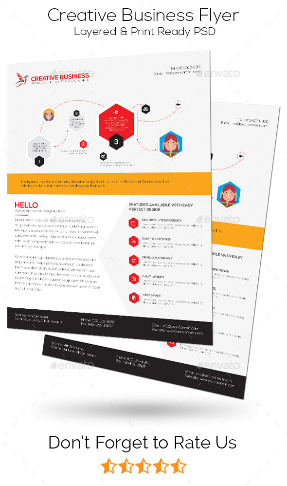 GraphicRiver Creative Business Flyer 11029726 GraphicRiver Creative Business Flyer 11029726