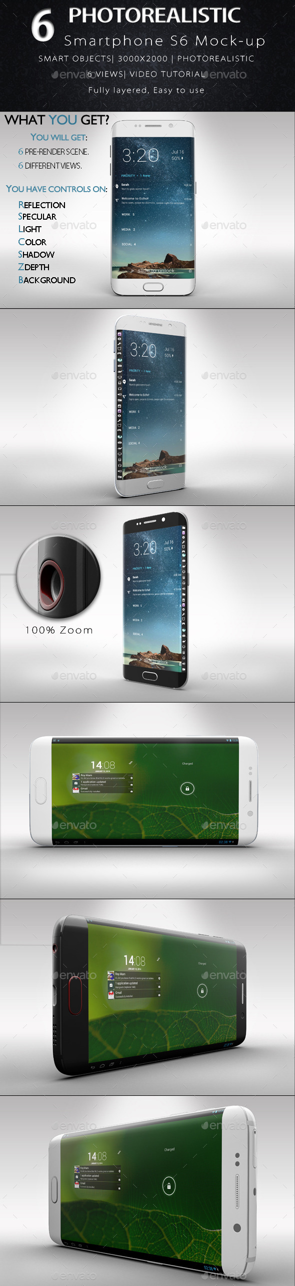 GraphicRiver Smartphone S6 Edge Mock-up Vol.1 11030273 GraphicRiver Smartphone S6 Edge Mock-up Vol.1 11030273