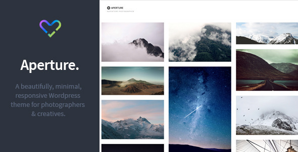 Aperture - Responsive Photography WordPress Theme