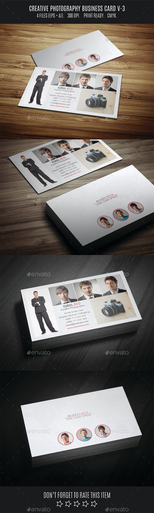 Creative Photography Business Card V-3 (Creative)