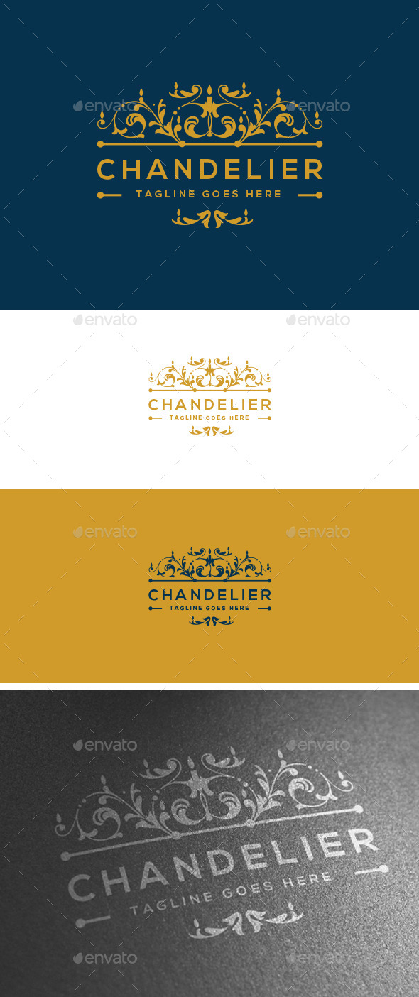 GraphicRiver Chandelier Logo Template 11031672 GraphicRiver Chandelier Logo Template 11031672