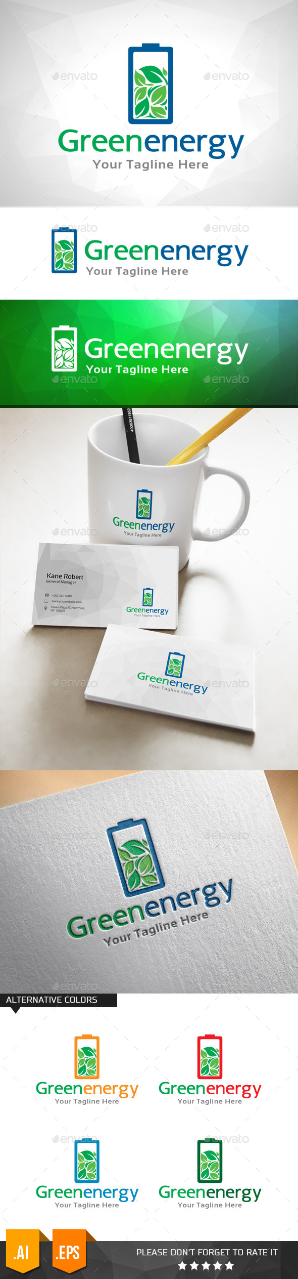 GraphicRiver Green Energy Logo Template 11032295 GraphicRiver Green Energy Logo Template 11032295