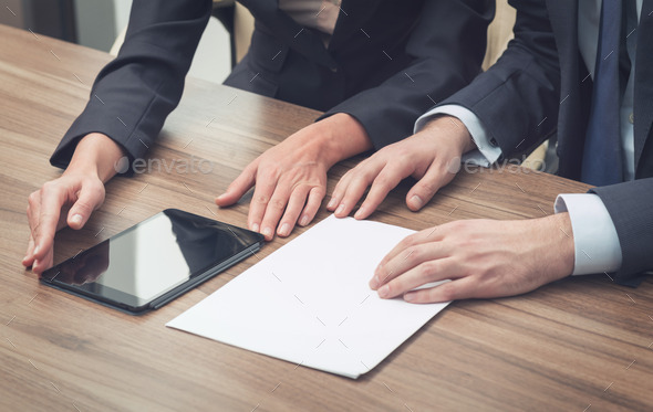 Close up hands of working process (Misc) Photo Download