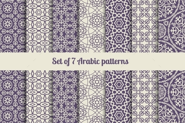 GraphicRiver Arabic Patterns 11034940 GraphicRiver Arabic Patterns 11034940