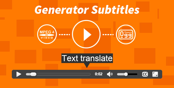 CodeCanyon Generator Subtitles 11013921 CodeCanyon Generator Subtitles 11013921