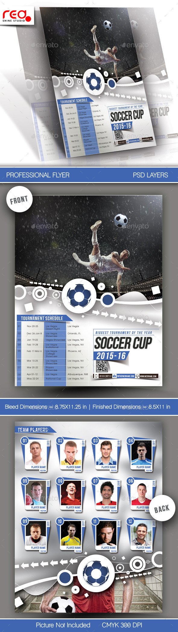 GraphicRiver Football Tournament Flyer & Poster Template 11035752 GraphicRiver Football Tournament Flyer & Poster Template 11035752