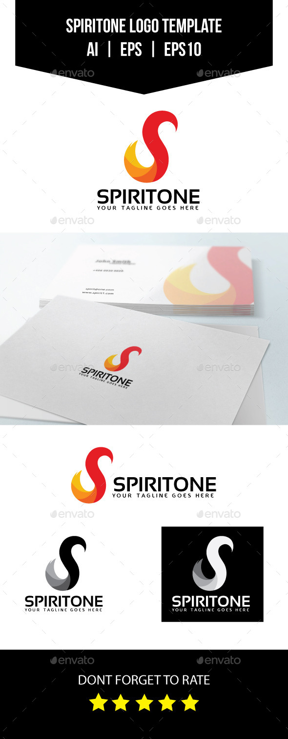 GraphicRiver Spirit One Logo Template 11035987 GraphicRiver Spirit One Logo Template 11035987