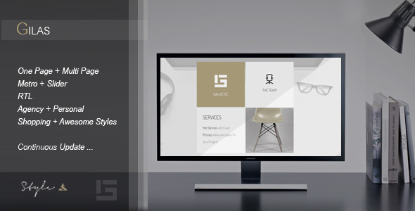 ThemeForest Gilas Creative Portfolio Template 10789025 ThemeForest Gilas Creative Portfolio Template 10789025