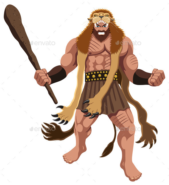 GraphicRiver Heracles on White 11038866 GraphicRiver Heracles on White 11038866