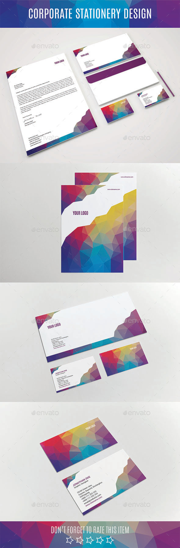 GraphicRiver Corporate Stationery Design 11040130 GraphicRiver Corporate Stationery Design 11040130
