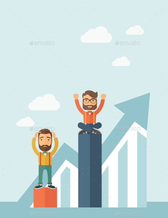 GraphicRiver Two Businessmen 11040403 GraphicRiver Two Businessmen 11040403