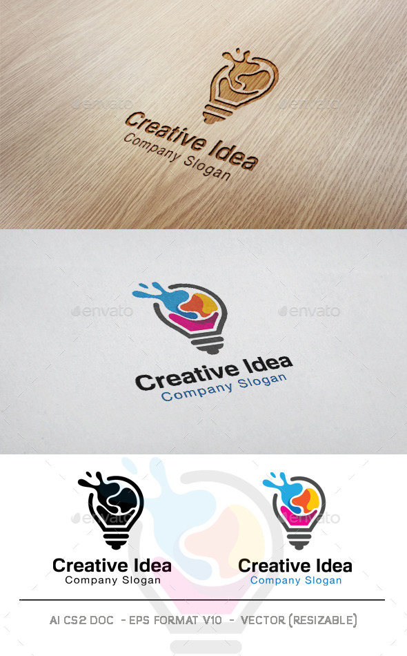 GraphicRiver Creative Idea Logo 11042157 GraphicRiver Creative Idea Logo 11042157
