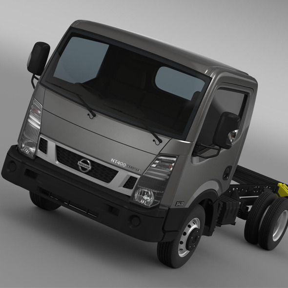3DOcean Nissan NT400 Cabstar 2014 Chassi 11043258 3DOcean Nissan NT400 Cabstar 2014 Chassi 11043258