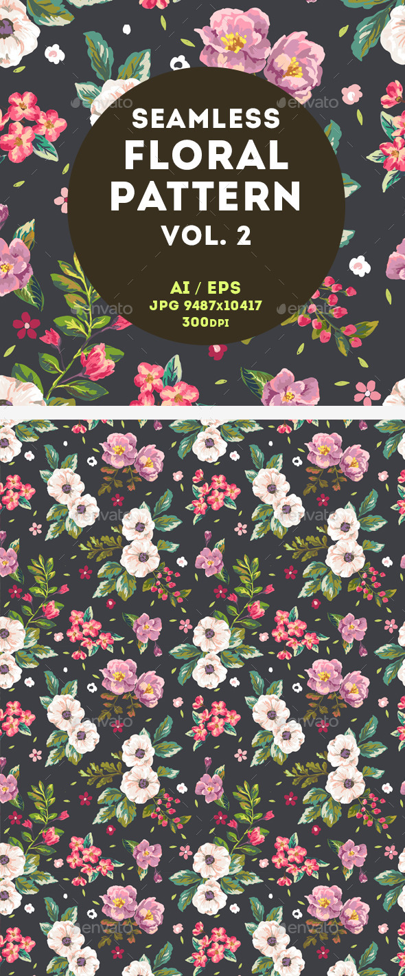 GraphicRiver Floral Pattern 11043904 GraphicRiver Floral Pattern 11043904