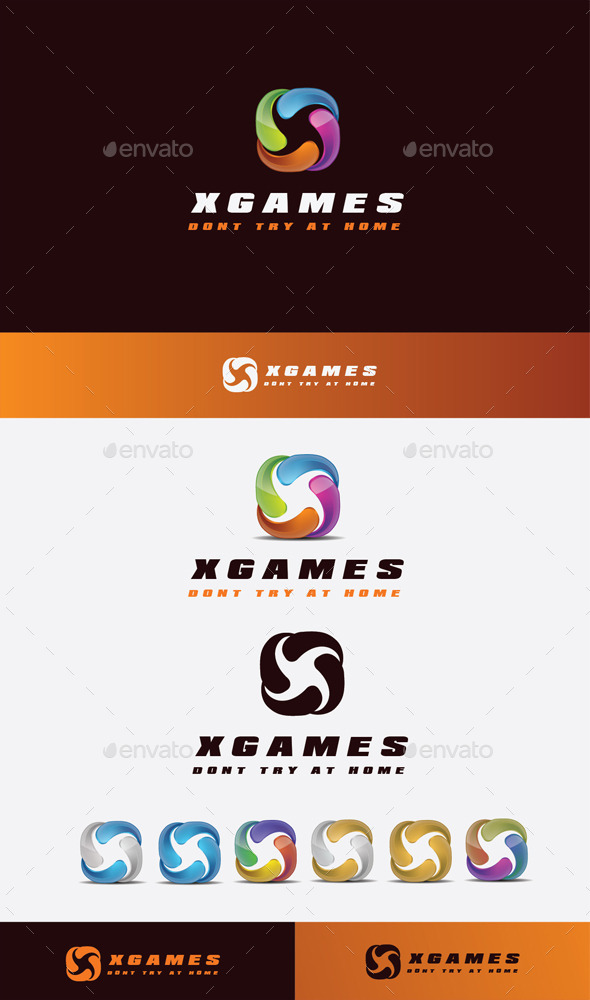 GraphicRiver Xone Games Logo 11045550 GraphicRiver Xone Games Logo 11045550