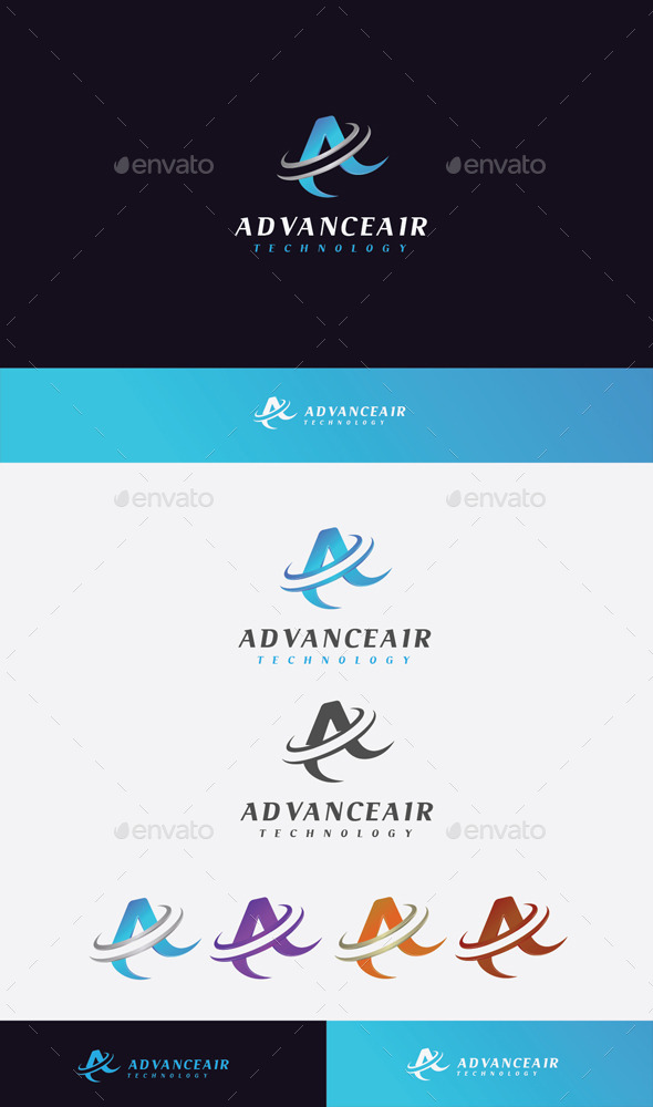 GraphicRiver Advance Air Logo 11045553 GraphicRiver Advance Air Logo 11045553