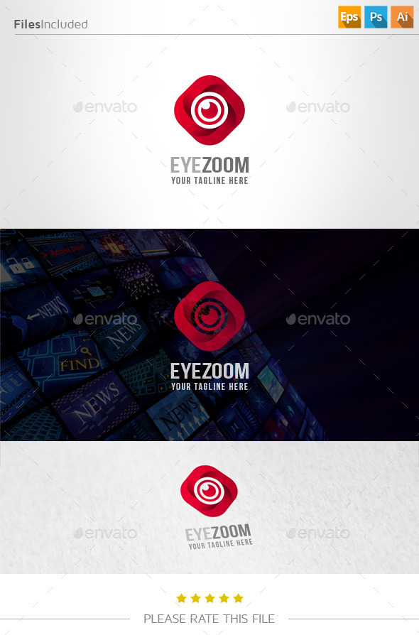 GraphicRiver Eye Zoom Logo 11046299 GraphicRiver Eye Zoom Logo 11046299