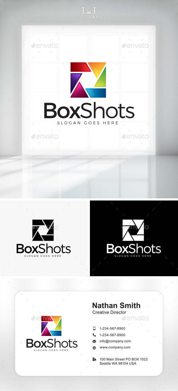 GraphicRiver Box Shots Logo 11046945 GraphicRiver Box Shots Logo 11046945