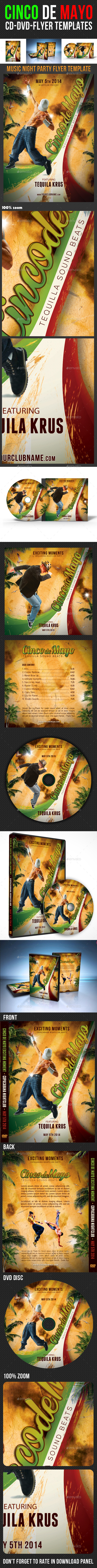 GraphicRiver 3 in 1 Cinco de Mayo CD DVD and Flyer Bundle 11047798 GraphicRiver 3 in 1 Cinco de Mayo CD DVD and Flyer Bundle 11047798