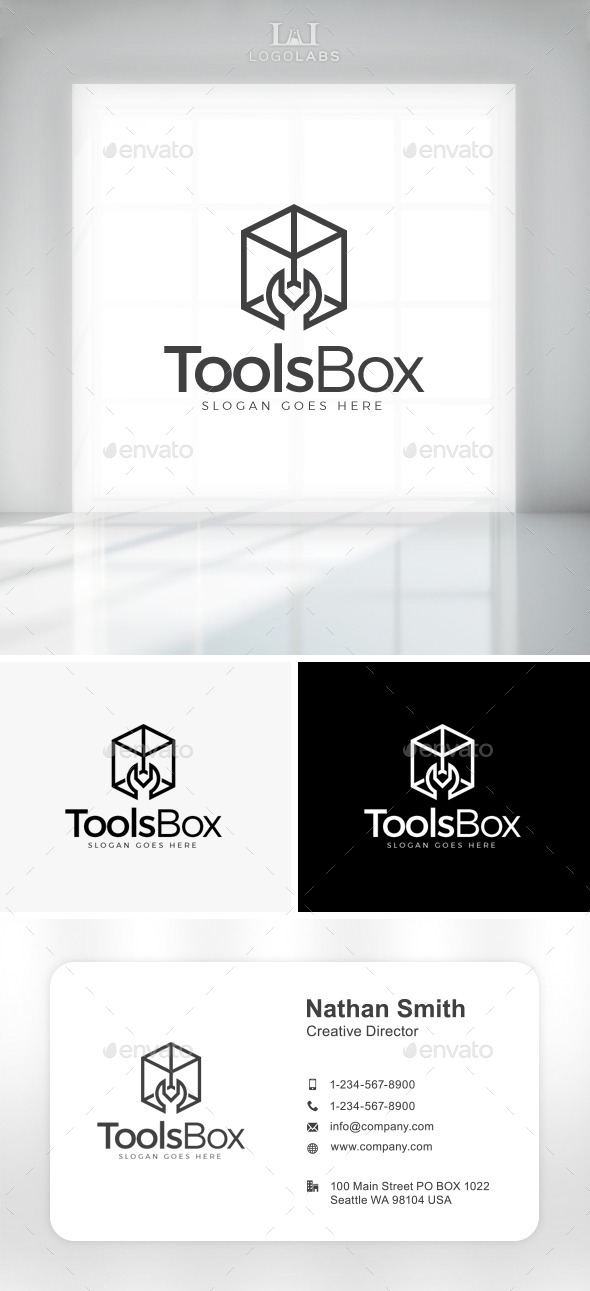 GraphicRiver Tools Box Logo 11049956 GraphicRiver Tools Box Logo 11049956
