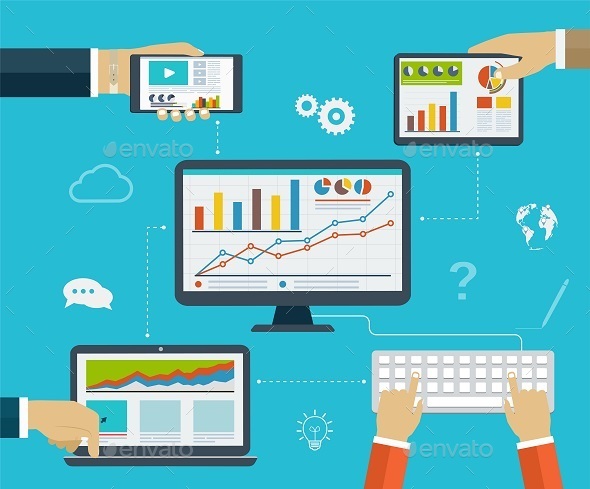 GraphicRiver Business Concept Using of Digital Devices 11050393 GraphicRiver Business Concept Using of Digital Devices 11050393
