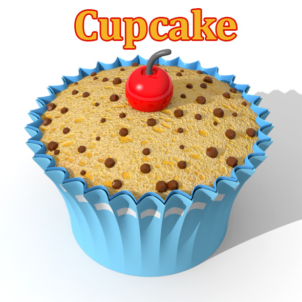 Cupcake - 3DOcean Item for Sale