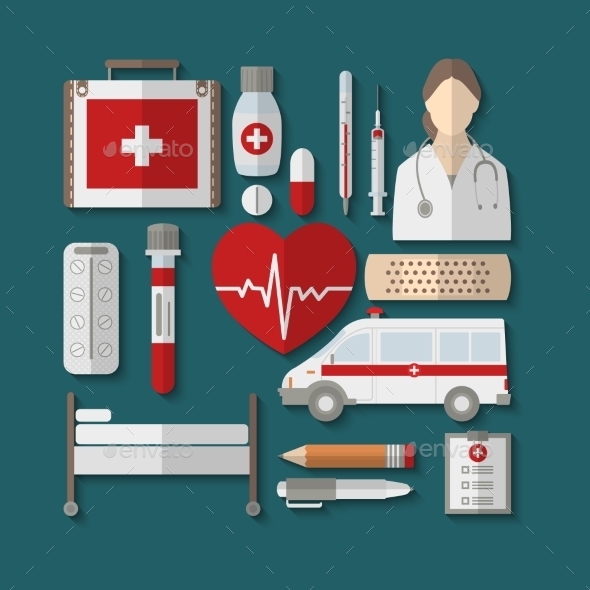 GraphicRiver Medical Icons 11052415 GraphicRiver Medical Icons 11052415