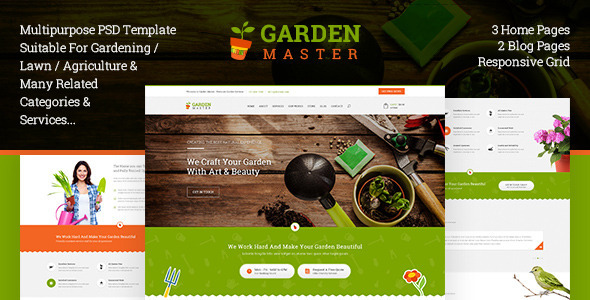ThemeForest Gardem Master PSD Templates 11055438 ThemeForest Gardem Master PSD Templates 11055438