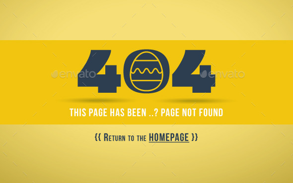 404 Error Page (Egg) (404 Pages)