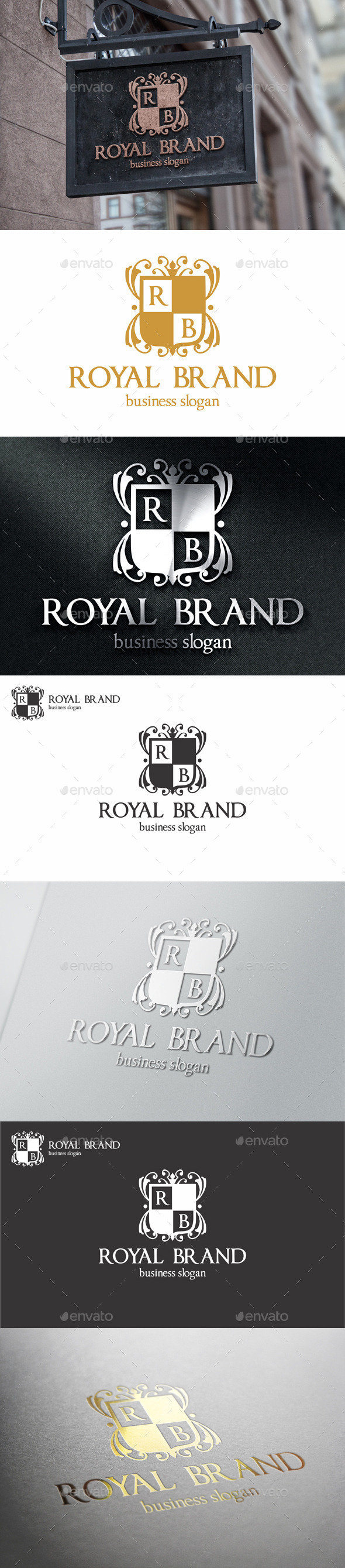 GraphicRiver Royal Brand Apparel Boutique Logo 11056034 GraphicRiver Royal Brand Apparel Boutique Logo 11056034