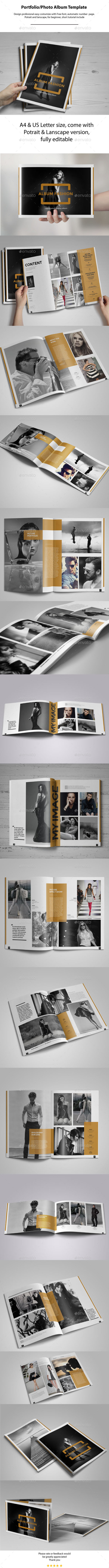 GraphicRiver Portrait & Landscape Photo Album Template 11056046 GraphicRiver Portrait & Landscape Photo Album Template 11056046