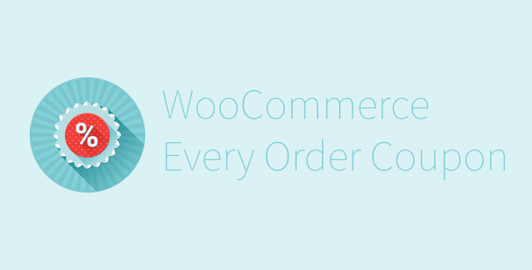 CodeCanyon WooCommerce Every Order Coupon 11058958 CodeCanyon WooCommerce Every Order Coupon 11058958