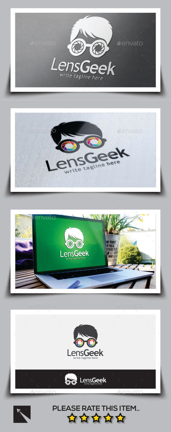 GraphicRiver Lens Geek Logo Template 11059196 GraphicRiver Lens Geek Logo Template 11059196