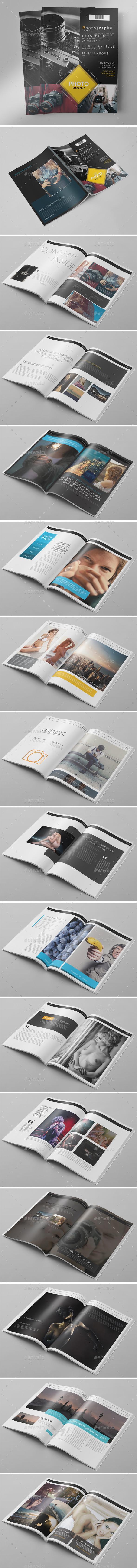 Photography Magazine Template (Magazines)