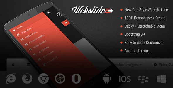 CodeCanyon Web Slide Responsive Mega Menu for Bootstrap 3& 11068006 CodeCanyon Web Slide Responsive Mega Menu for Bootstrap 3& 11068006