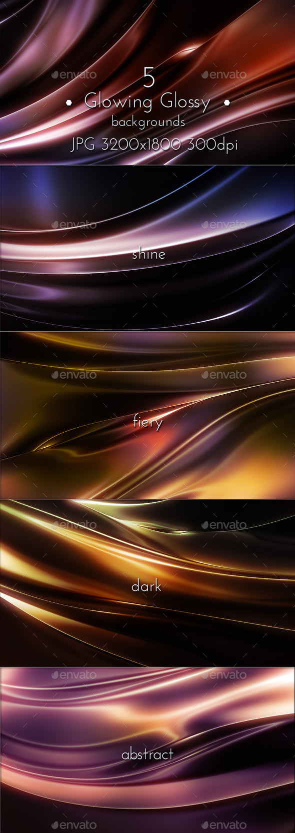 GraphicRiver Glowing Glossy Backgrounds 11068089 GraphicRiver Glowing Glossy Backgrounds 11068089