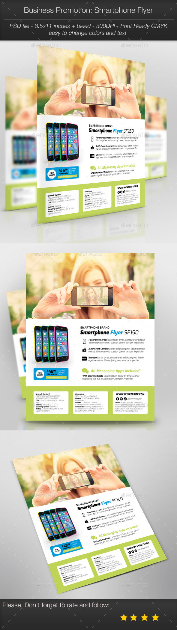 Business Promotion: Smartphone Flyer (Flyers)